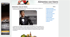 Desktop Screenshot of alimentoshierro.com